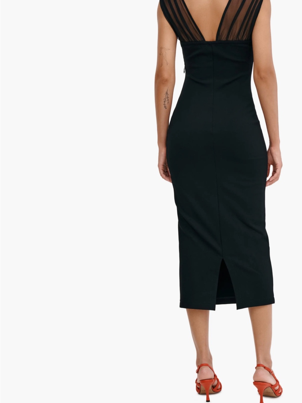 Marcella Blk Dress - Picture 4 of 8